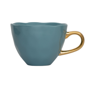 UNC-Good Morning Tea Cup Aqua/Turquoise - d.11 cm