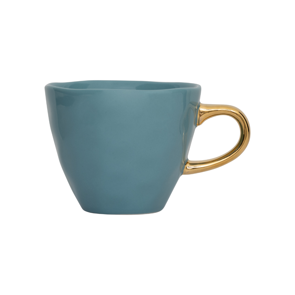 UNC-Good Morning Coffee Cup Aqua/Turquoise - 8.5 cm