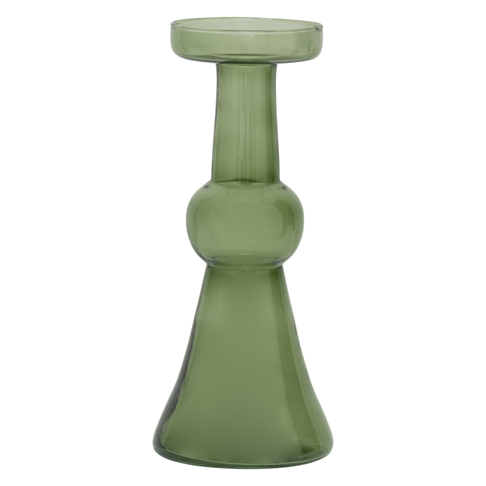  UNC-  candle holder Mera hedge green