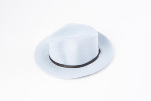 TRAVAUX EN COURS - Borsalino hat leather strap Ciel - Frenchbazaar -Travaux en cours