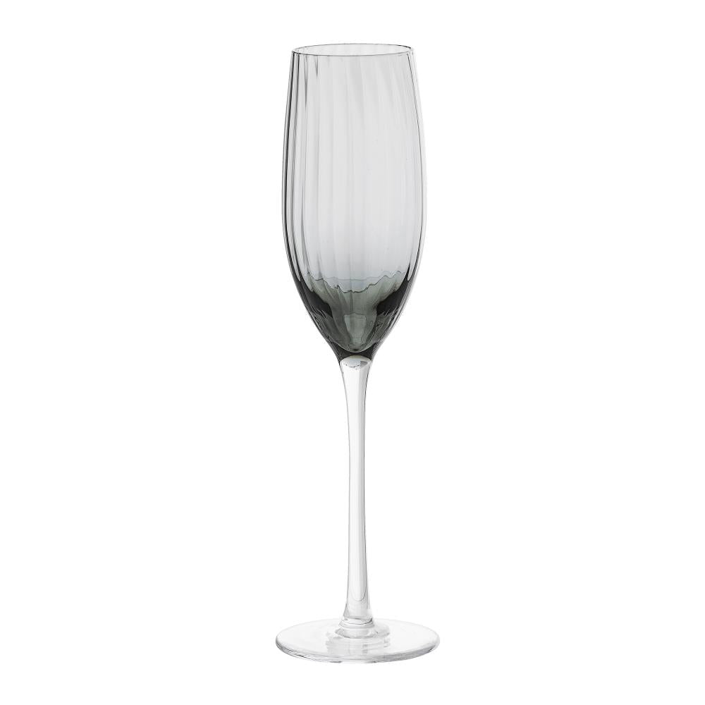 BLOOMINGVILLE - Champagne Glass Glass, Grey