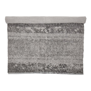 BLOOMINGVILLE - Woven Cotton Grey Rug