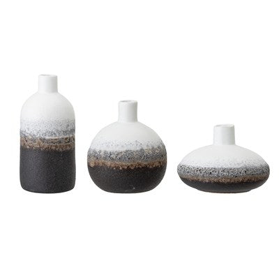 Set of 3 vases - Frenchbazaar -Bloomingville