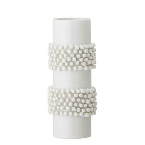 Bloomingville - Vase, White, Stoneware - Frenchbazaar -Bloomingville