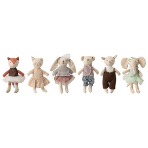 BLOOMINGVILLE - Set of 6 soft dolls - Frenchbazaar -Bloomingville