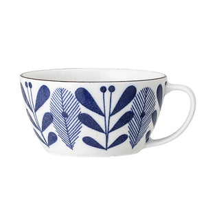 BLOOMINGVILLE - CAMELLIA Japanese blue cup