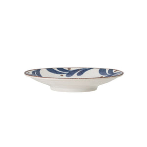 Creative Collection-Camellia Plate, Blue, Porcelain