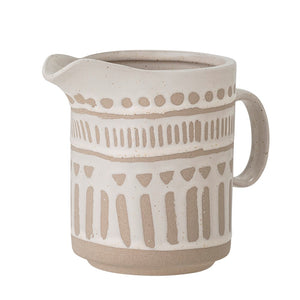 BLOOMINGVILLE - Cora Jug, Nature, Stoneware