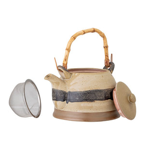 BLOOMINGVILLE - Solange Teapot, Nature, Stoneware