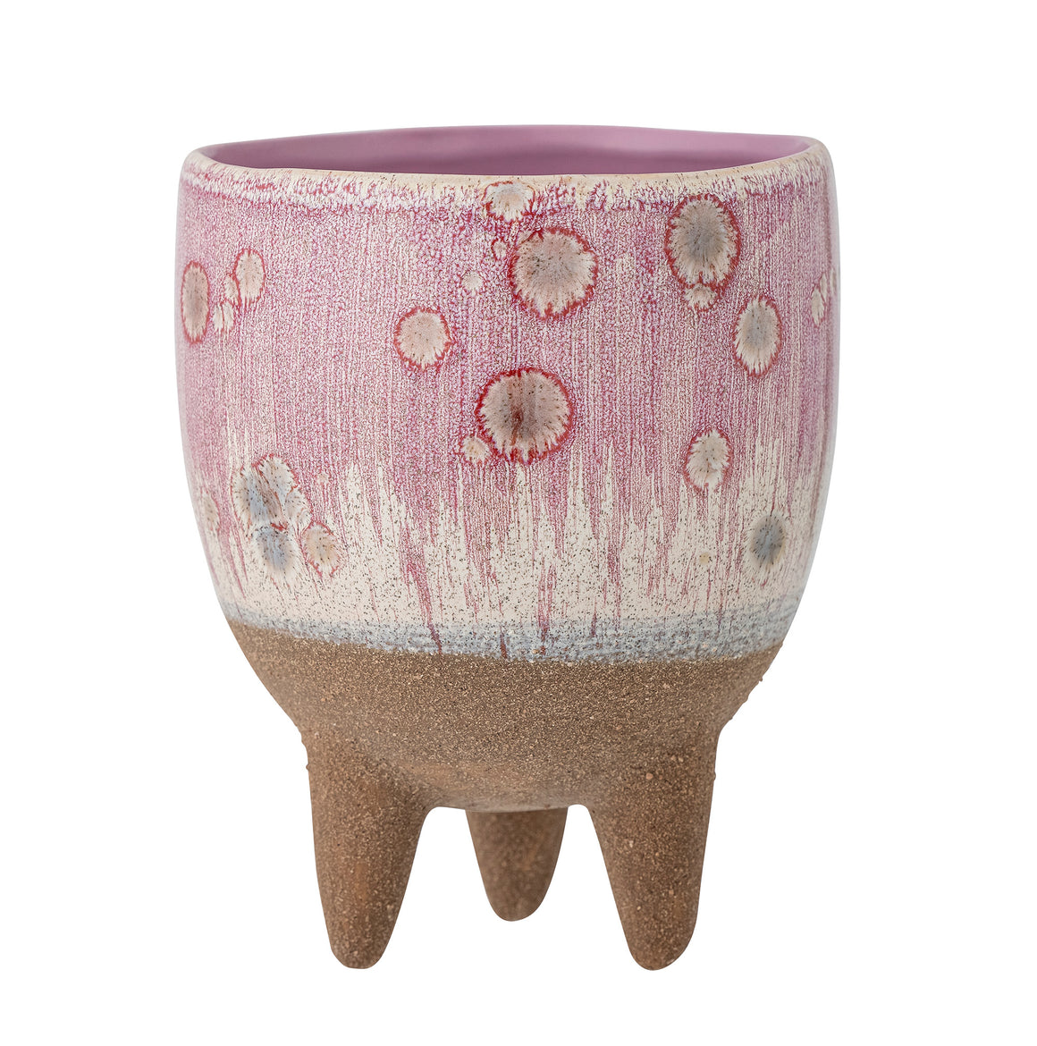 Bloomingville -Laron Flowerpot, Rose Stoneware