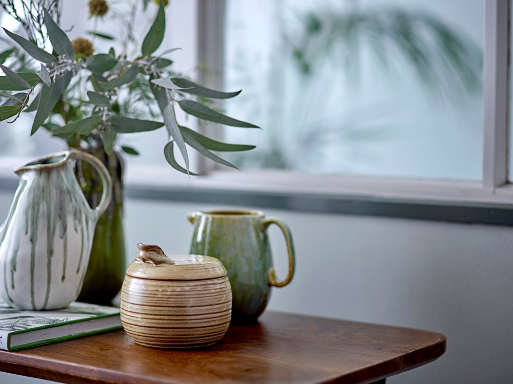 BLOOMINGVILLE -Link Vase, Green, Stoneware