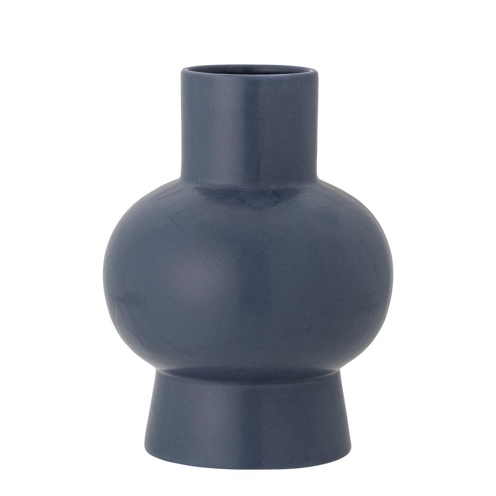 BLOOMINGVILLE -Iko Vase, Blue, Stoneware