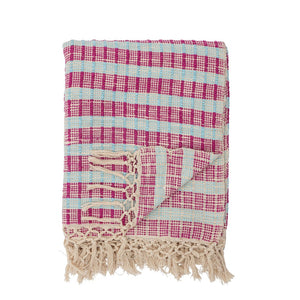 BLOOMINGVILLE - FAUSIA Pink ThrowÂ 