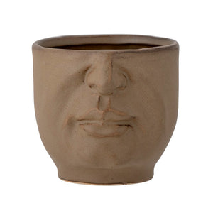 BLOOMINGVILLE -Hilig Flowerpot, Brown, Stoneware