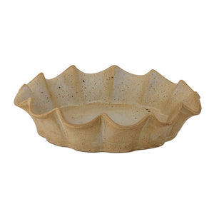 BLOOMINGVILLE - Solange Pie Dish, Brown, Stoneware