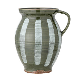 BLOOMINGVILLE-Frigg Vase, Green, Stoneware