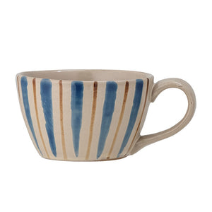 BLOOMINGVILLE-Derry Cup, Blue, Stoneware