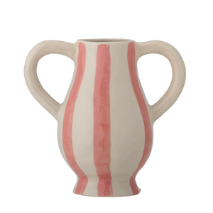 BLOOMINGVILLE-Binti Vase, Rose, Stoneware