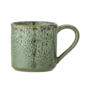 BLOOMINGVILLE-Feras Mug, Green, Stoneware