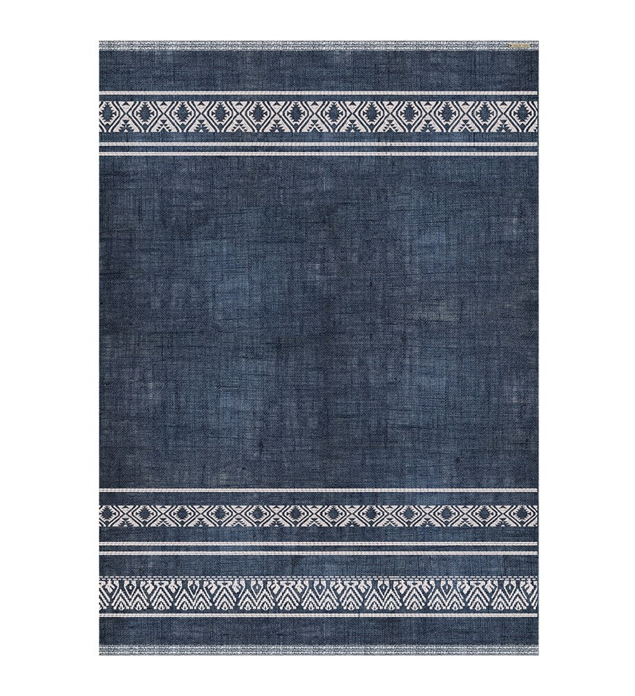 BEIJA FLOR- AFRICA INDIGO Vinyl Rug