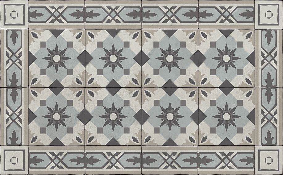 Vinyl Mat Amsterdam Pale Blue
