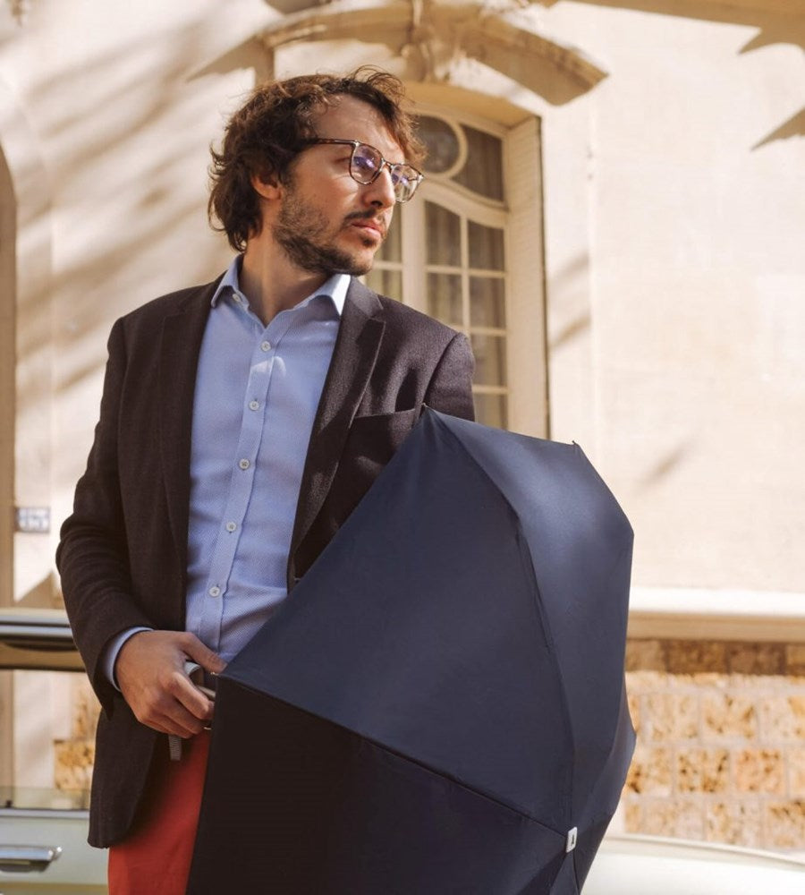 ANATOLE - Navy blue micro-umbrella COLETTE