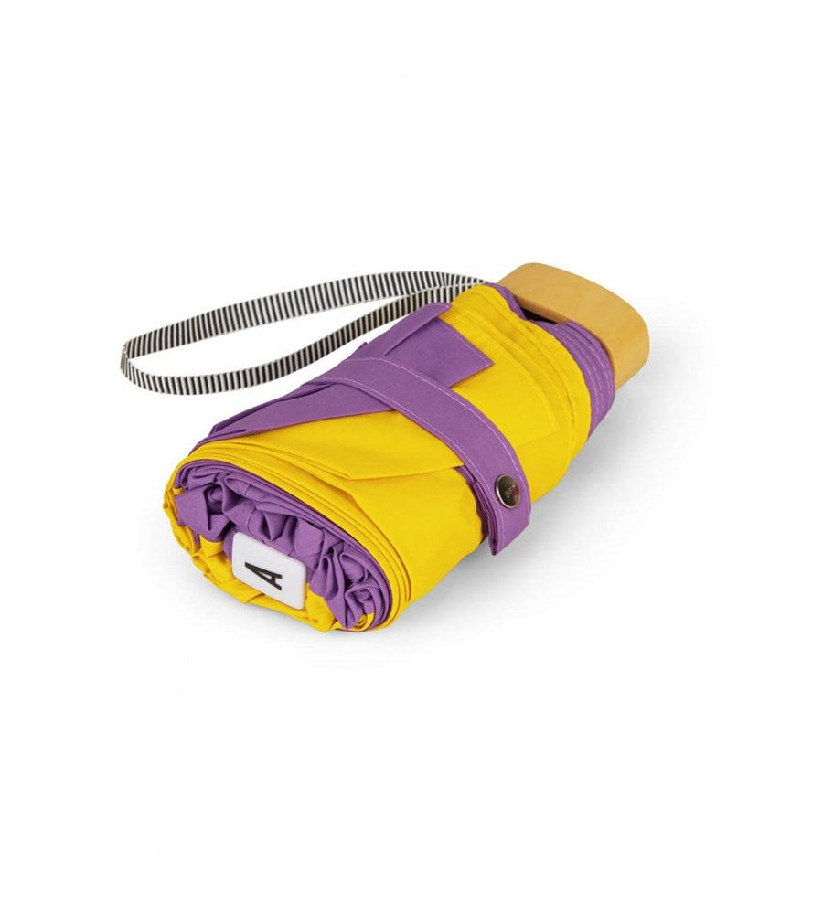 ANATOLE -Bicolour micro-umbrella LILI -lilac & yellow