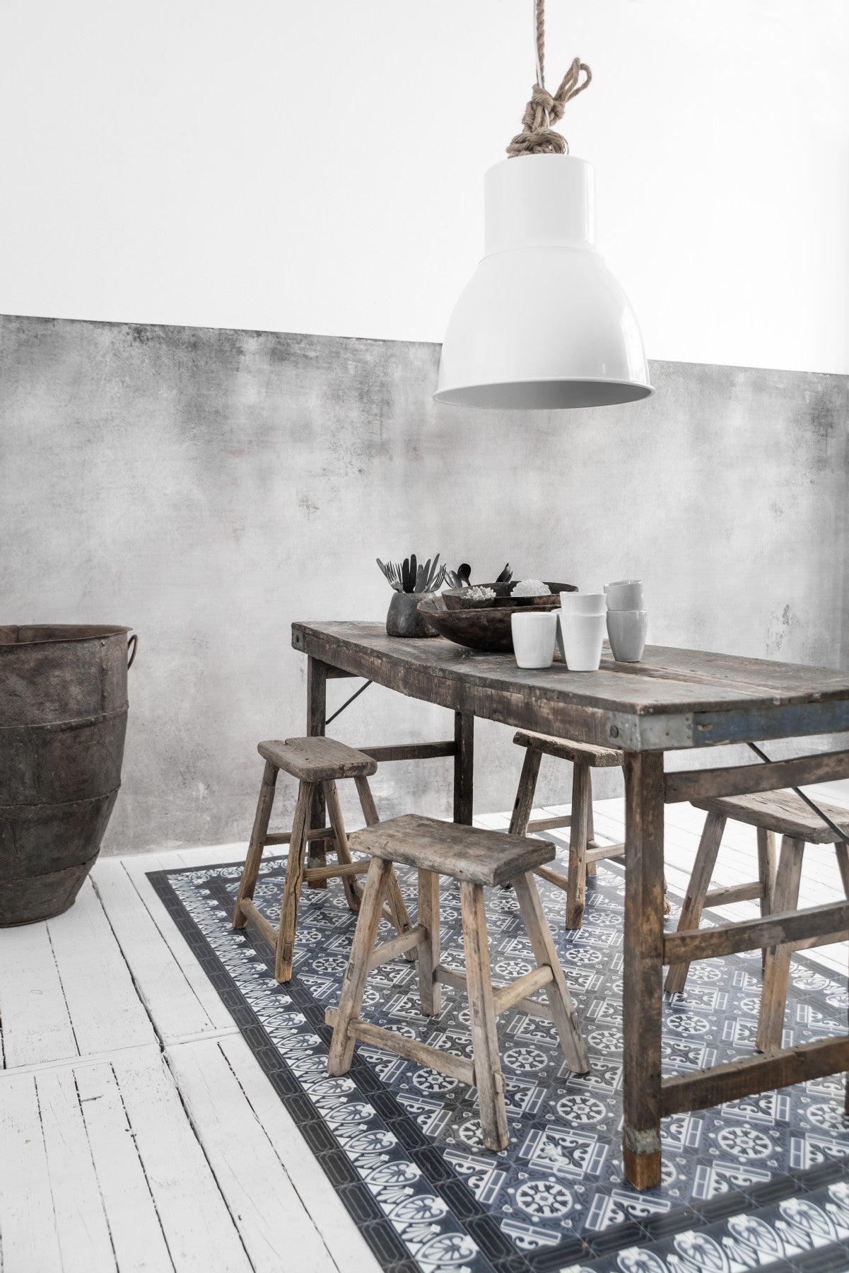 BEIJA FLOR- Flora Bella Vinyl Rug