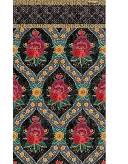 BEIJA FLOR- FRIDA PATTERN Vinyl Floor Rug
