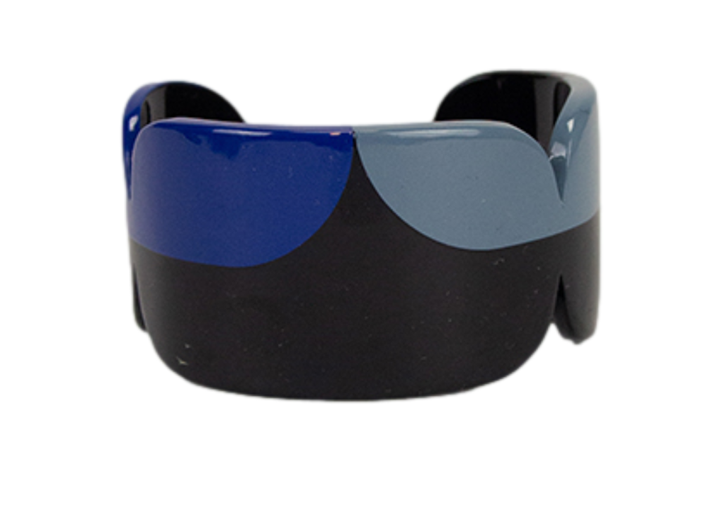 Nymphe  Black & Blue Cuff - Ma Poesie