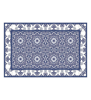 BEIJA FLOR -ARMENIAN BLUE Rectangular placemat