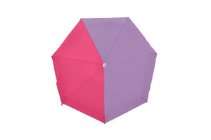 ANATOLE - Bicolour micro-umbrella ELISABETH lilac & pink 