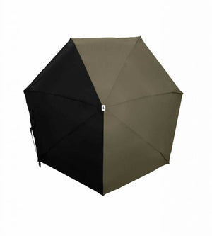 ANATOLE - Bicolour micro-umbrella ALMA -khaki & black