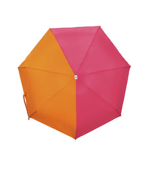 ANATOLE -Bicolour micro-umbrella – JOSEPHINE – pink & orange