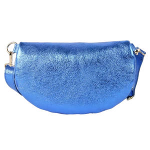 MAISON FANLI - Bum Bag METALLIC ELECTRIC BLUE