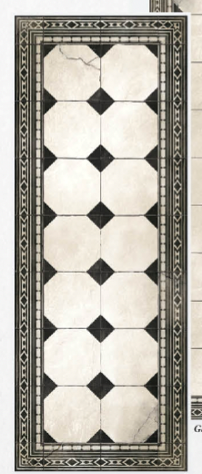 BEIJA FLOR- GAMBIT ITALIANO Vinyl Table runner