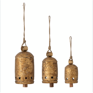 BLOOMINGVILLE -Albi Ornament, Brass, Metal