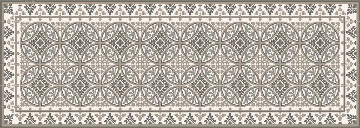 BEIJA FLOR-Barcelona Beige table runner - Frenchbazaar -Beija Flor
