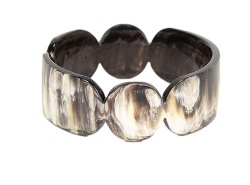 Totem Black Bangle