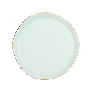 UNC-Good Morning plate celadon, Ø17 cm