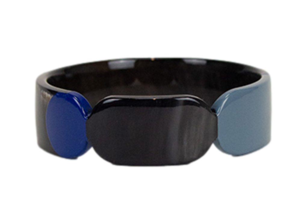 Venus Black & Blue Bangle - Ma Poesie