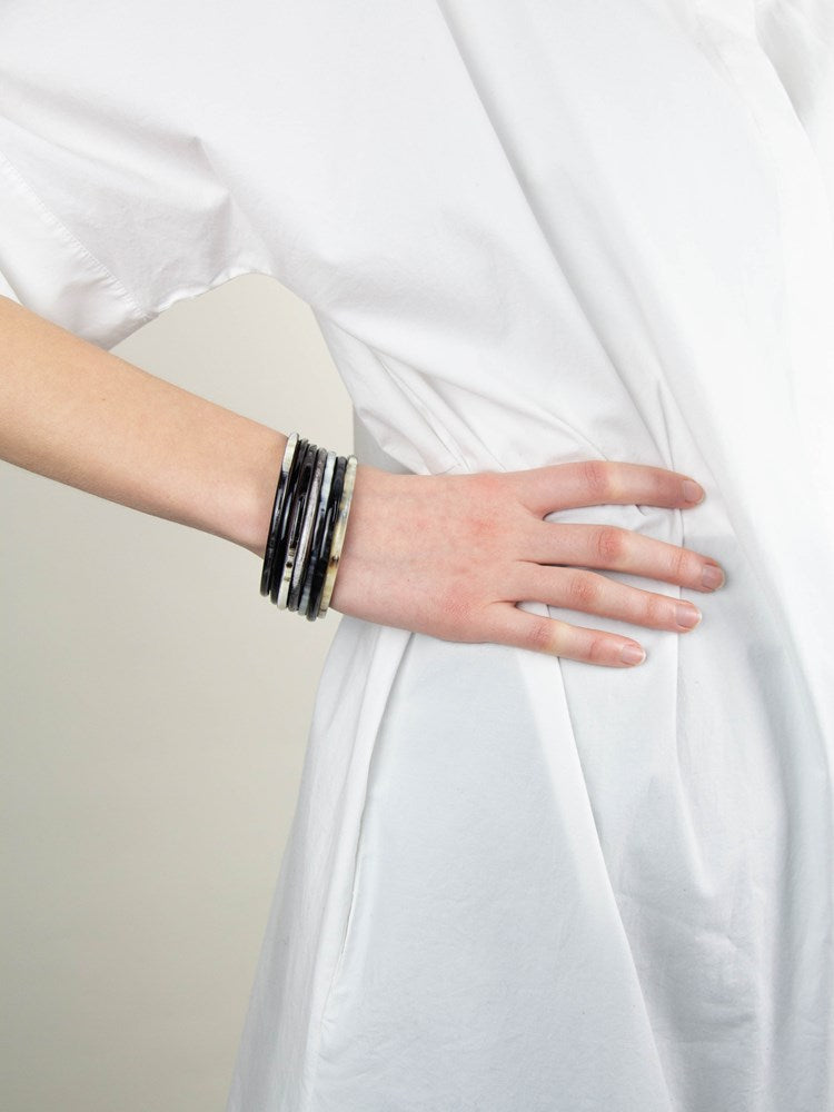 Sevens Black - Set of 7 bangles