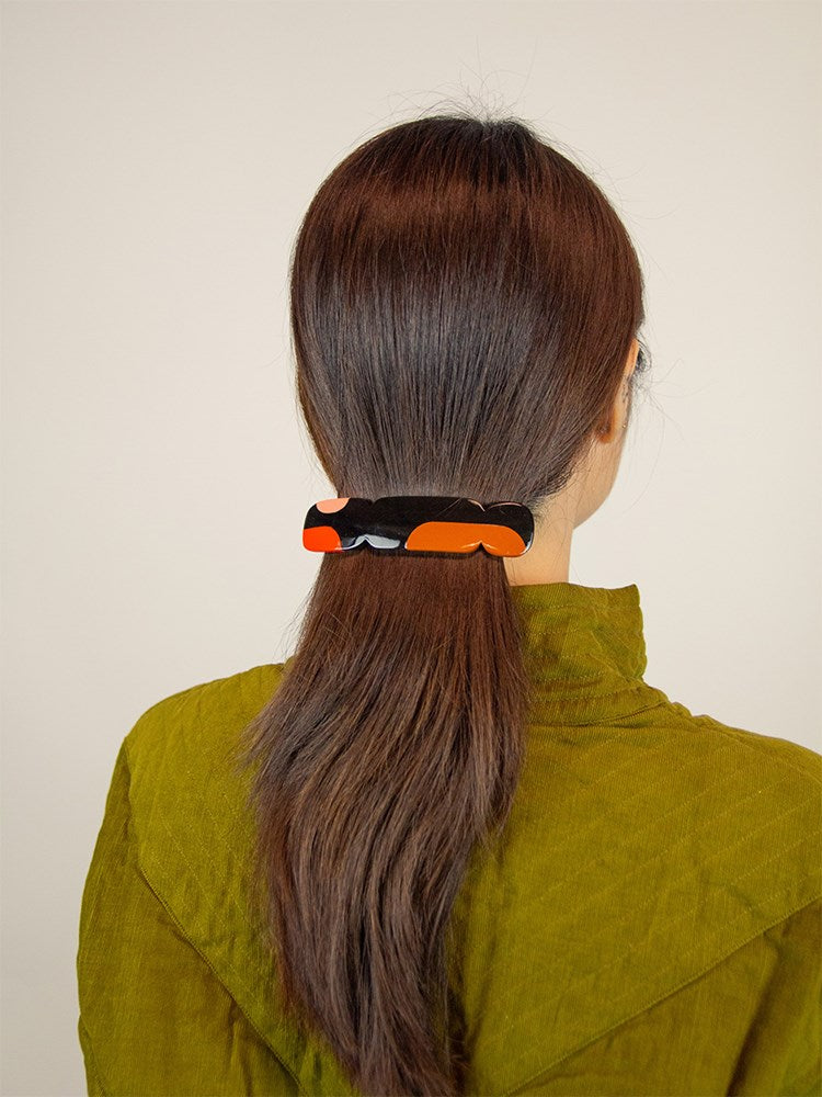 Nymphe Noir & Roux Hair Clip - Ma Poesie