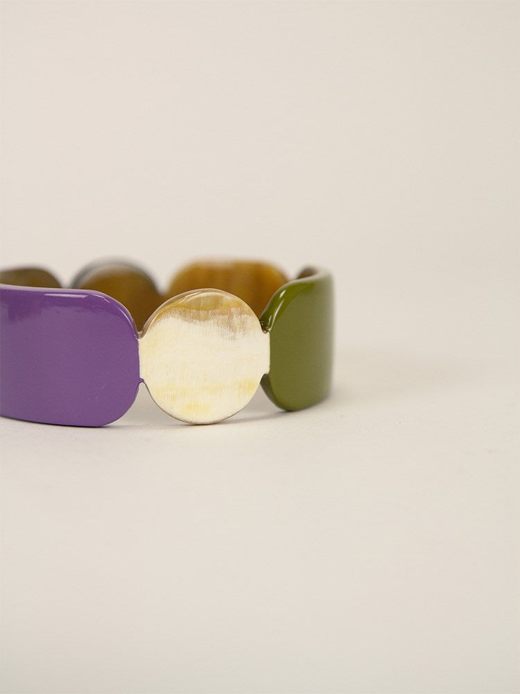 Totem Blond & Lilac Bangle - Ma Poesie
