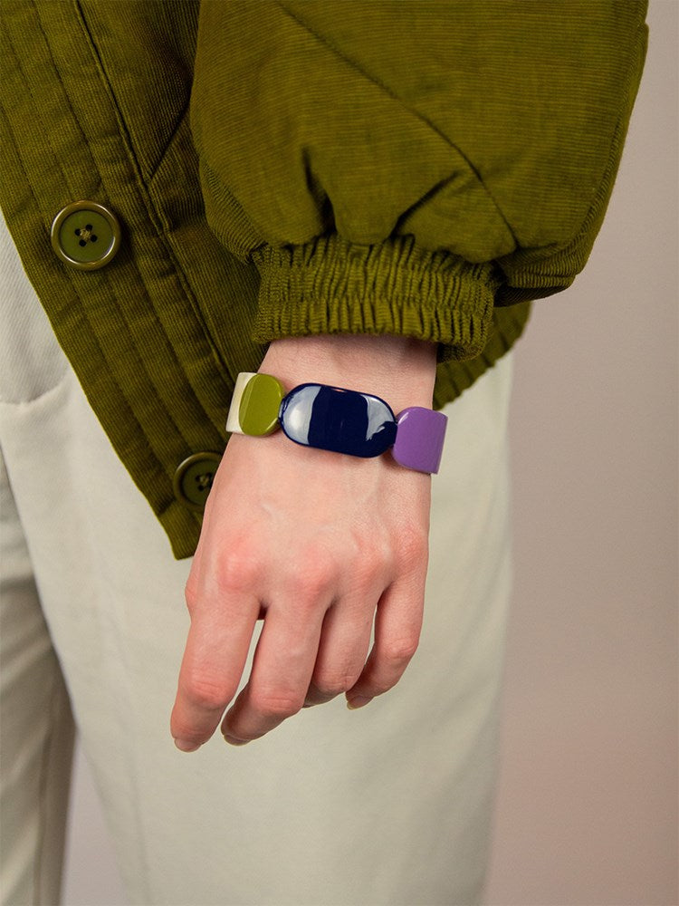 Venus Blond & Lilac Bangle - Ma Poesie