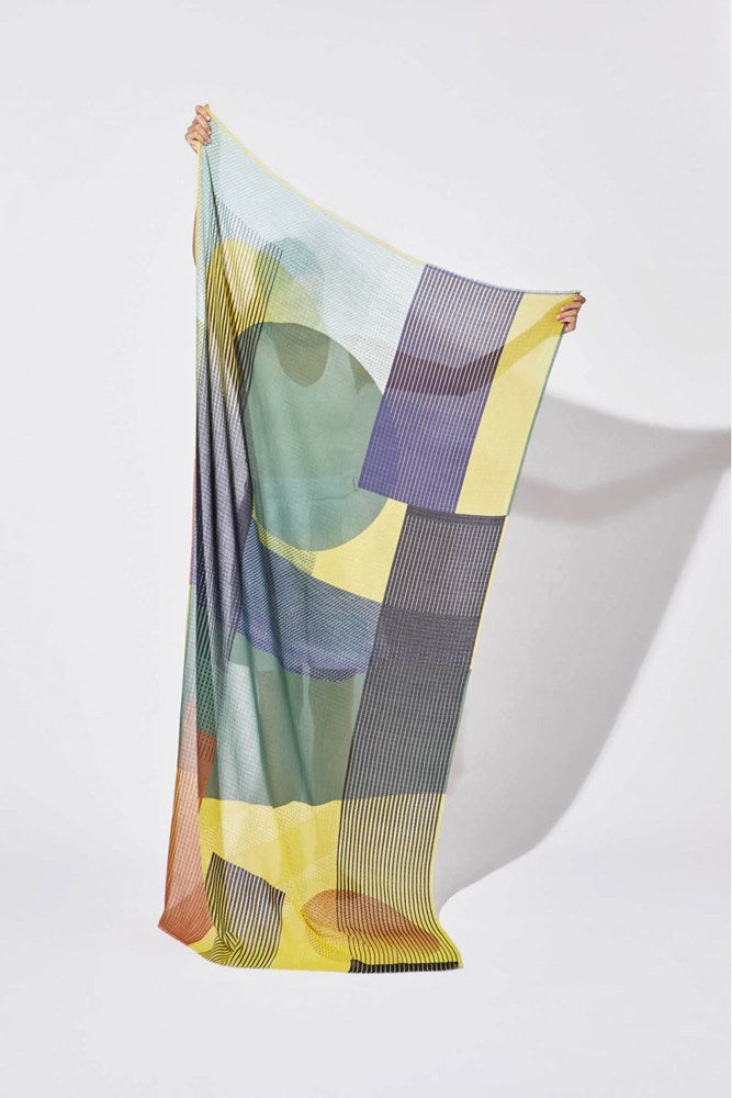 CITRUS SCARF SUNSET /S23