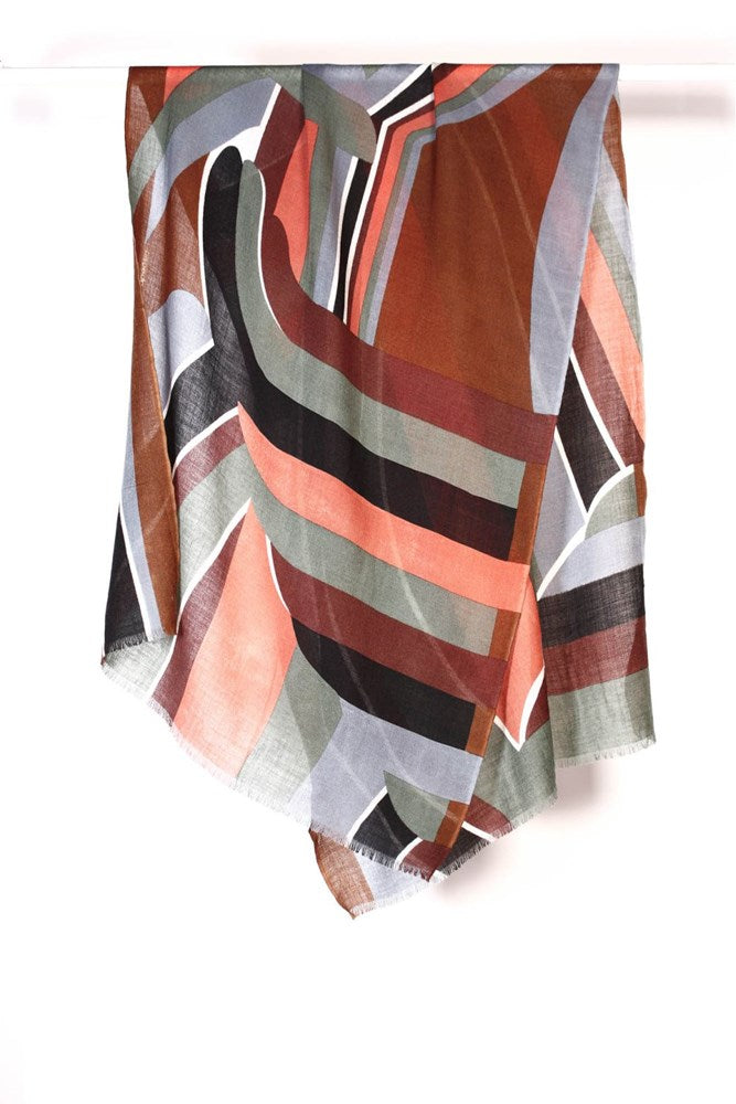 MA POESIE - GAMME BLUSH Wool Scarf  